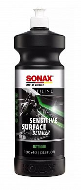 Средства для пластика в салоне Засіб для очищення пластику з матовим ефектом та антистатиком SONAX Sensitive Surface Detailer, фото 1, цена