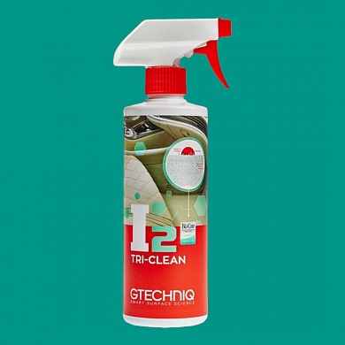 Средства для химчистки салона Gtechniq I2 Tri-Clean универсальный очиститель салона, очищает, убивает 99,9% бактерий и поглощает запахи, фото 1, цена