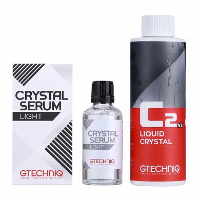 Нанокерамика/Жидкое стекло Gtechniq Serum Light + C2 комплект захисних покриттів, фото 1, цена