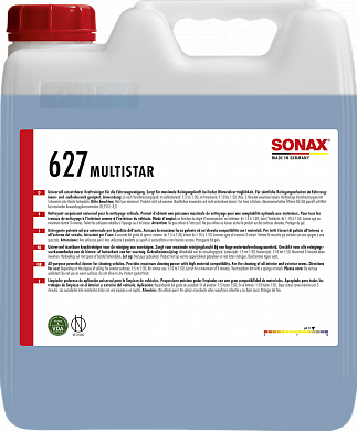 Очистители и обезжириватели Універсальний очисник для зовнішніх та внутрішніх поверхонь 10 л SONAX MultiStar Universal Cleaner, фото 1, цена
