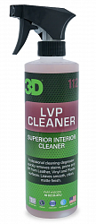 Средства для кожи в салоне 3D LVP Cleaner органічний очищувач салону зі шкіри, вінілу, пластику, фото
