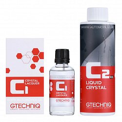 Нанокерамика/Жидкое стекло Gtechniq C1 and C2 - базовий комплект захисних покриттів, фото