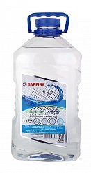 Дистильована технічна вода 3 л SAPFIRE Distilled Water